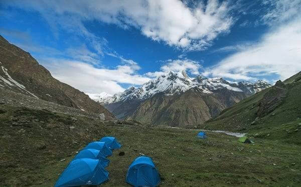 Camping into the meadows of Bali Pass can be a great escape for every mountaineer.